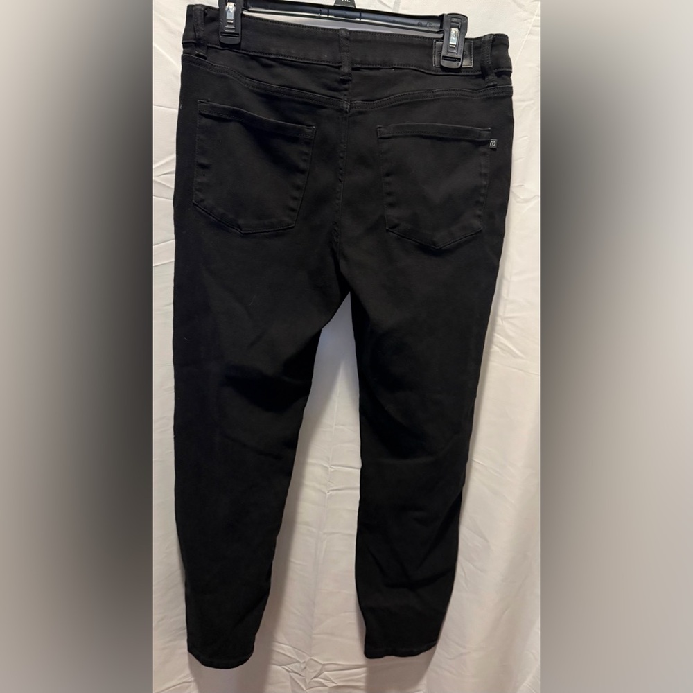 Tahari Women's Classic Black Skinny Jeans - Picture 2 of 3